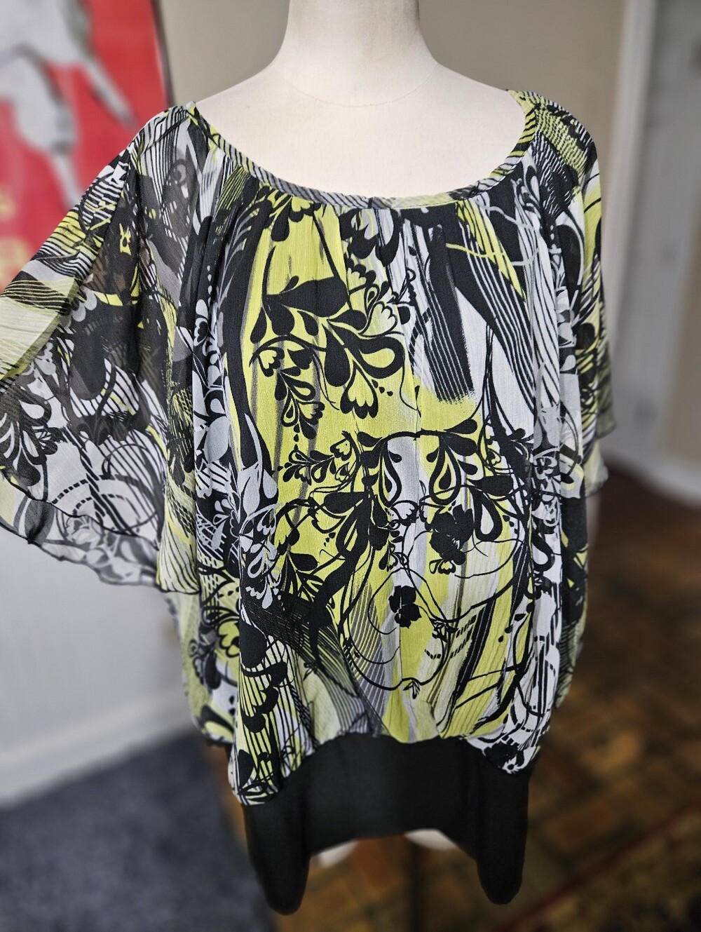 Cato Paisley Boho Top 18/20W